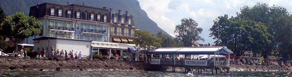 Hôtel du Port Villeneuve Exterior foto